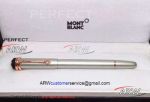 Perfect Replica Heritage Collection Rouge Silver&Rose Gold Rollerball Pen